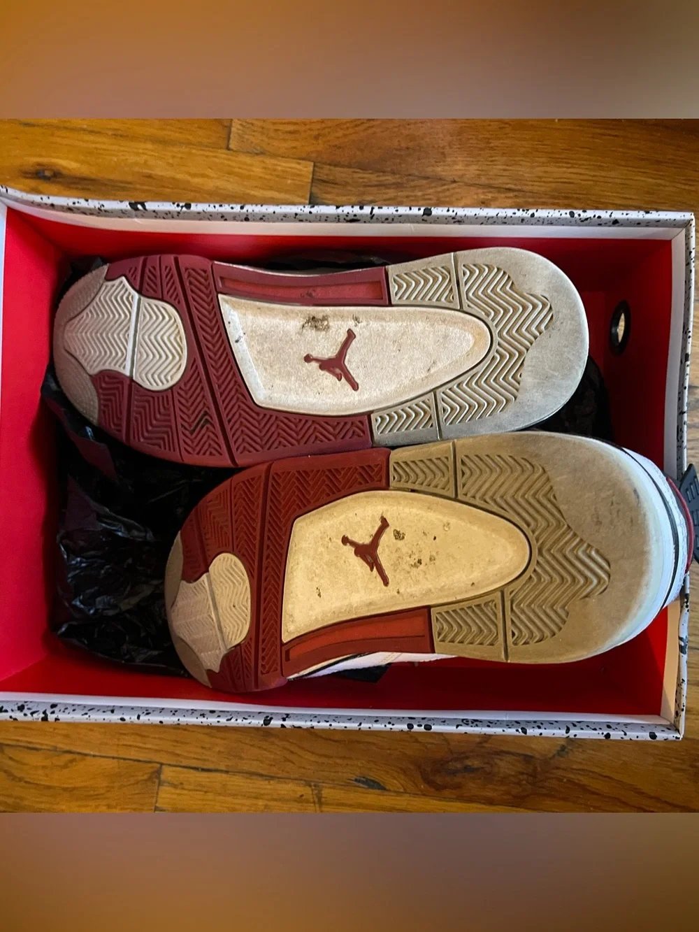 Jordan Red Jumpman Silhouette Canvas Art
